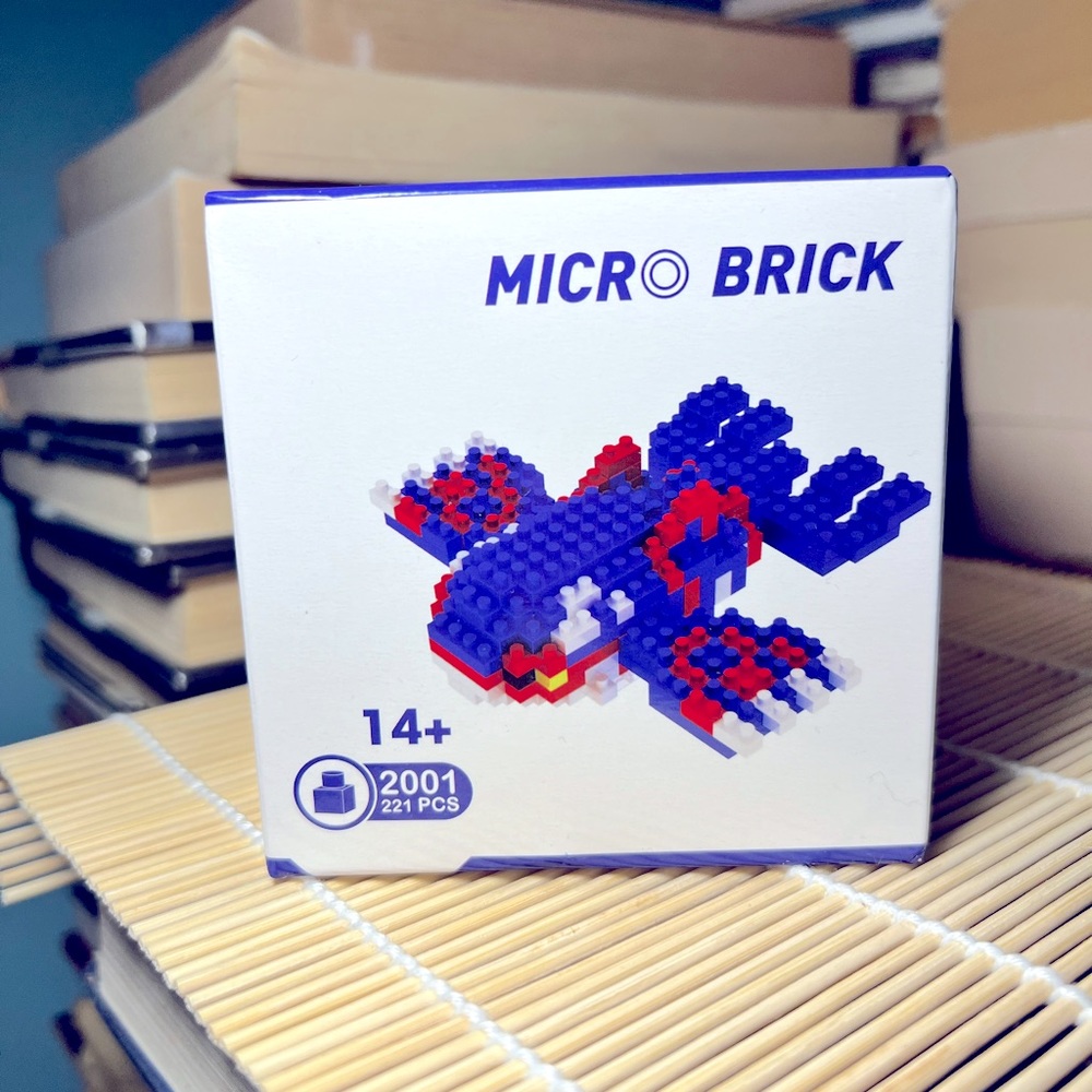 Micro Brick Pokémon Mini Building Blocks - Kyogre